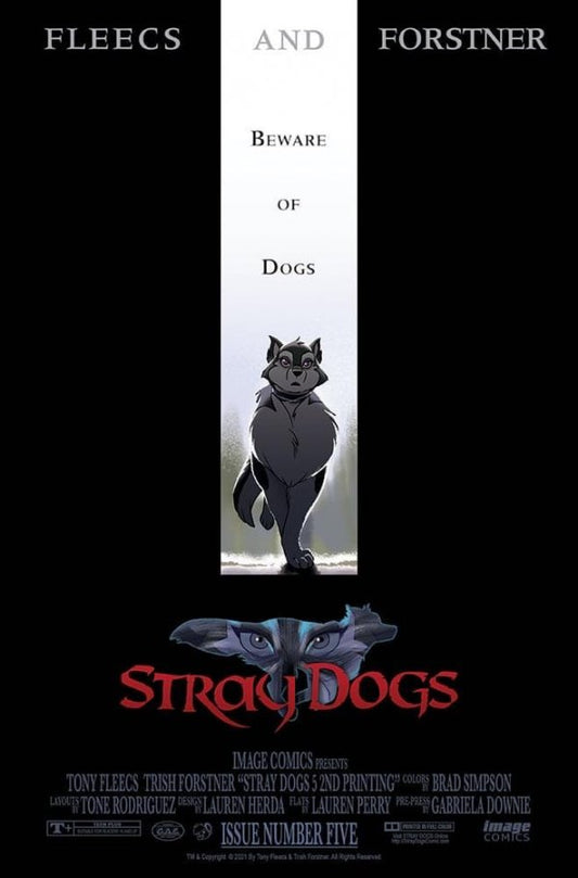 Stray Dogs - 2nd Printing - The Crow Homage 1:10 Incentive Variant - NM