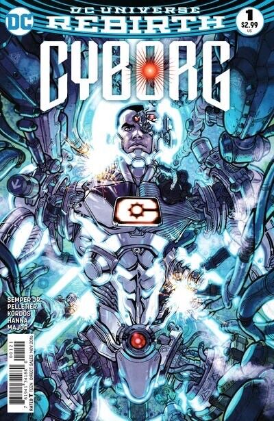 Cyborg Rebirth #1 -Carlos D'Anda Variant - VF/NM